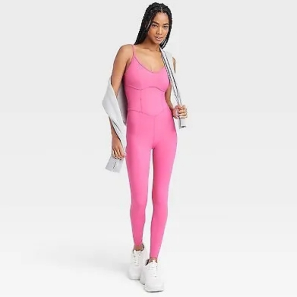 Women's Corset Bodysuit - JoyLab Pink - Picture 2 of 4